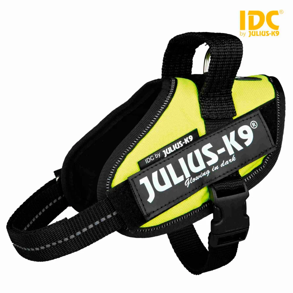 Peitoral Julius K9 IDC - Alta Visibilidade com Bateria de 7 Dias
