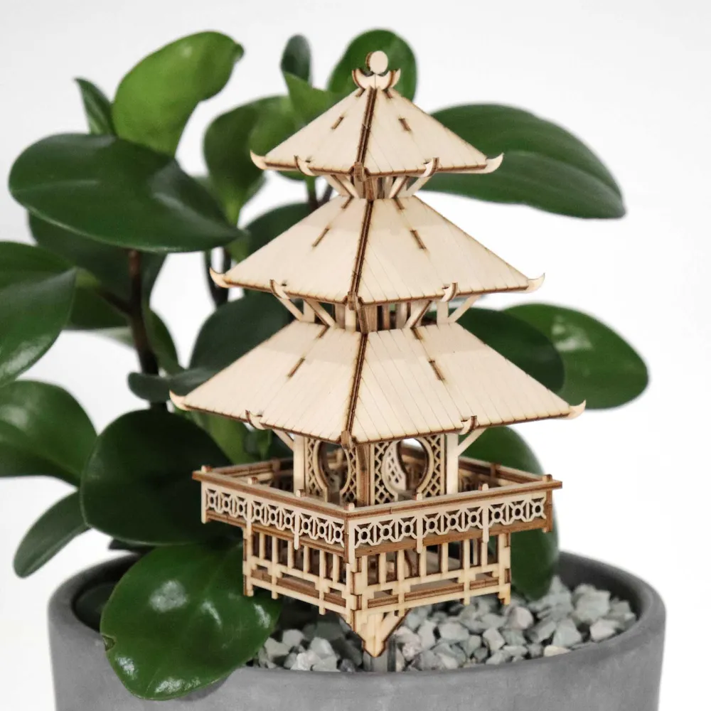 Pequeno Treehouses Templo da Serenidade