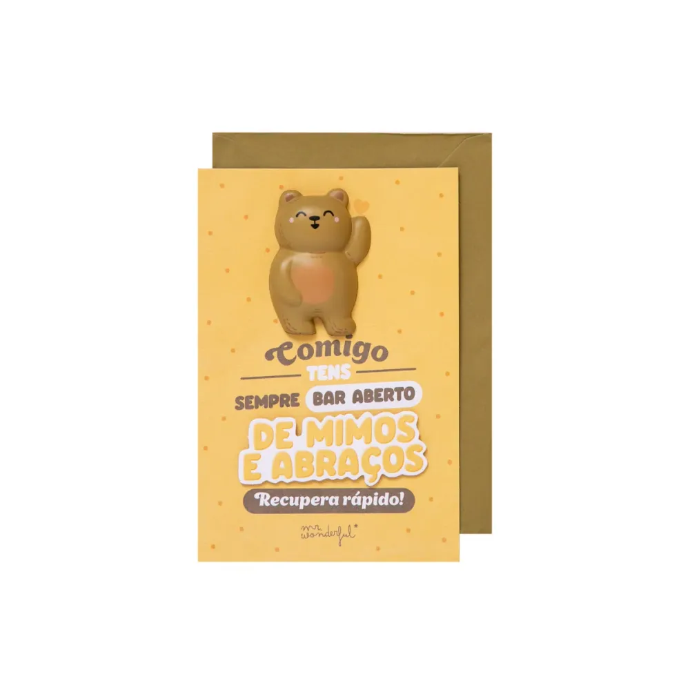 Premium Postal Squishy - Comigo Tens Sempre