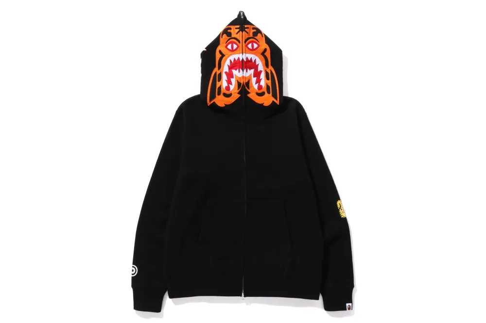 Premium TIGER FULL ZIP HOODIE S
