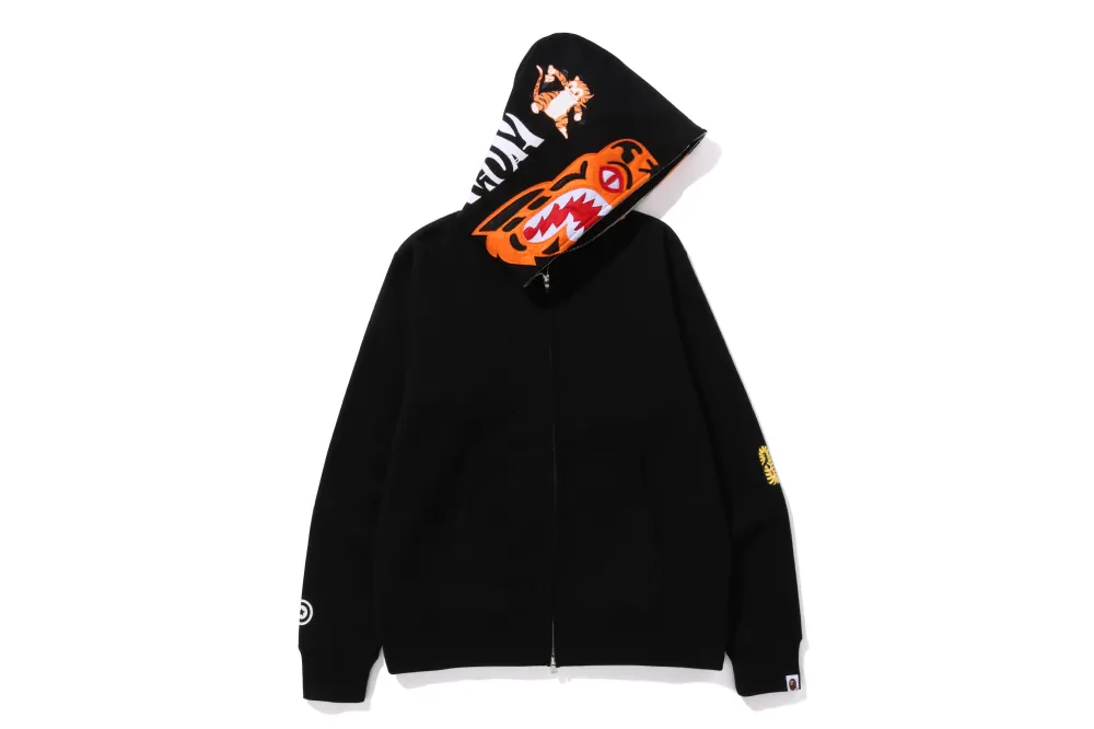 Premium TIGER FULL ZIP HOODIE S