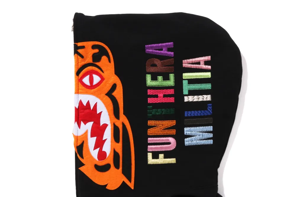 Premium TIGER FULL ZIP HOODIE S