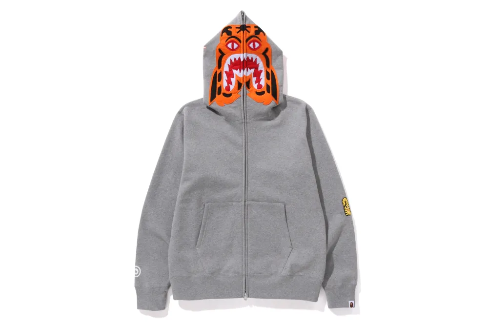 Premium TIGER FULL ZIP HOODIE S