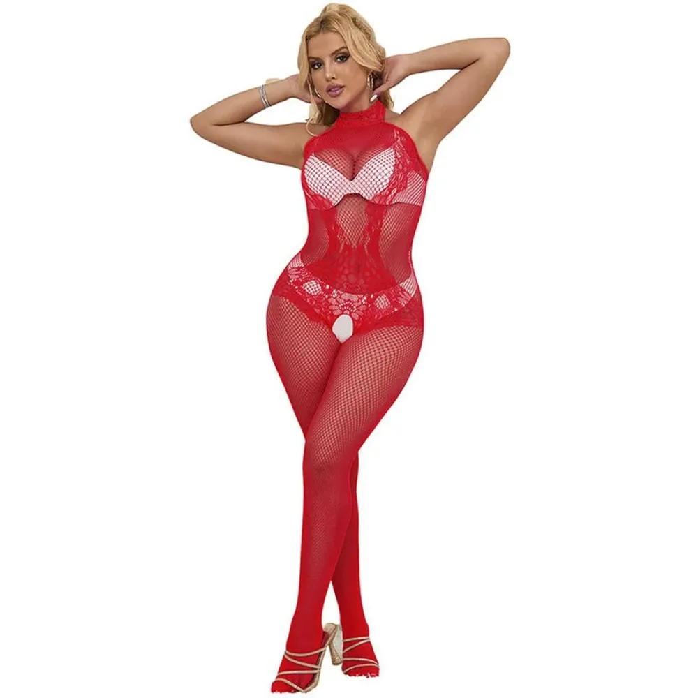 Resistente à Água Bodystocking Subblime Vermelho