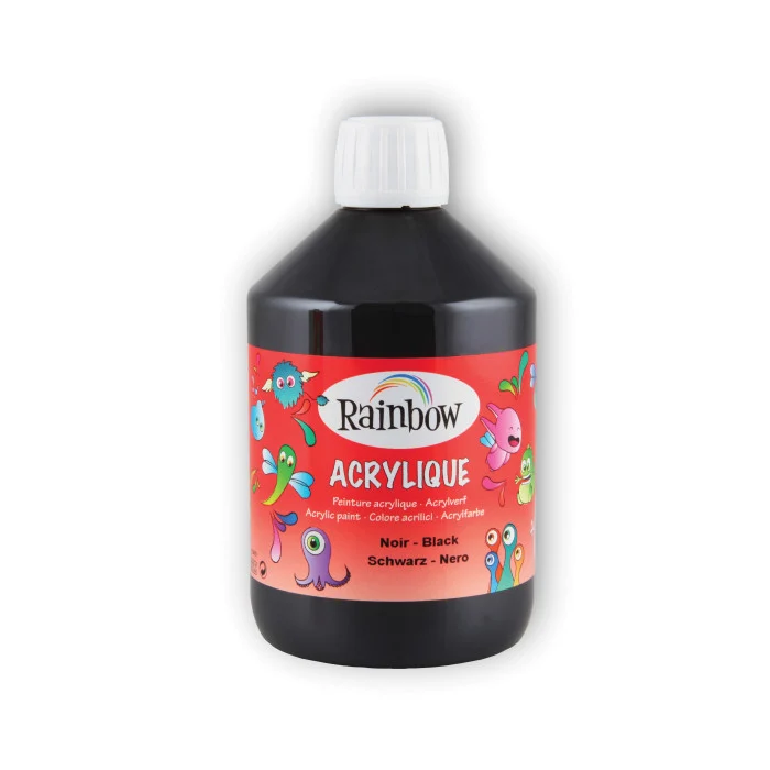 Resistente à Água Tinta Acrílica - Preto