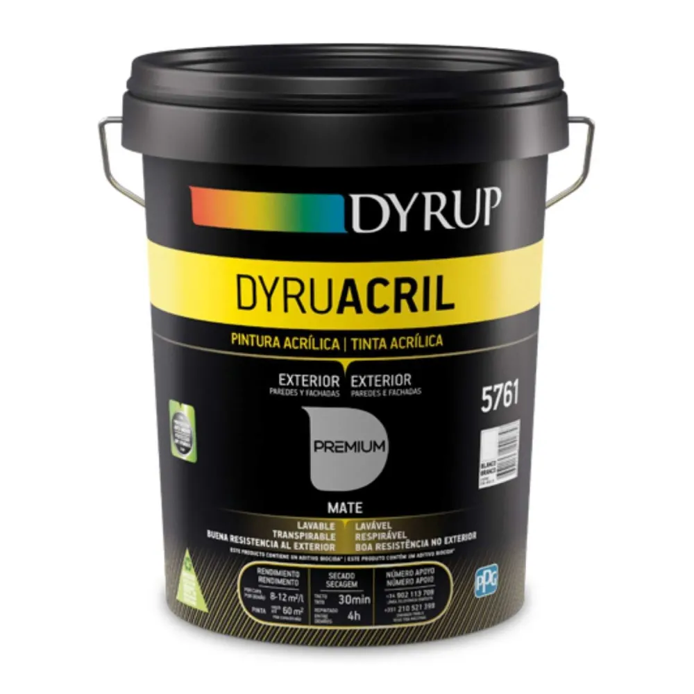 Resistente à Água Tinta Dyruacril - PPG Dyrup
