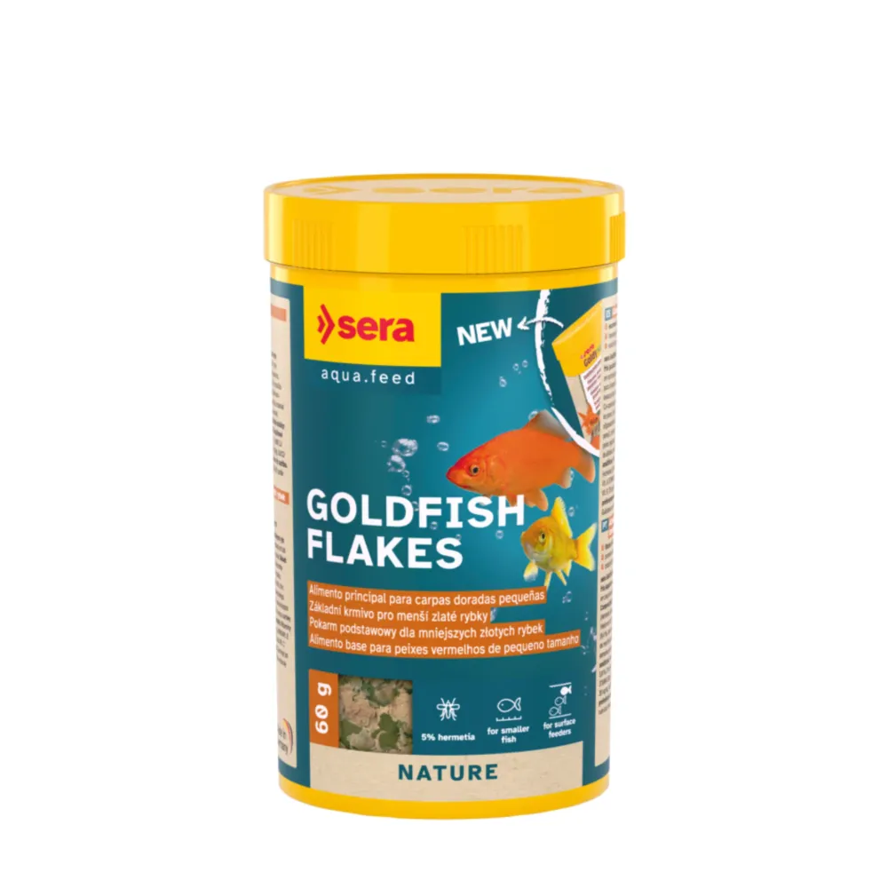Sera Goldfish - Flocos com Monitor de Oxigênio no Sangue