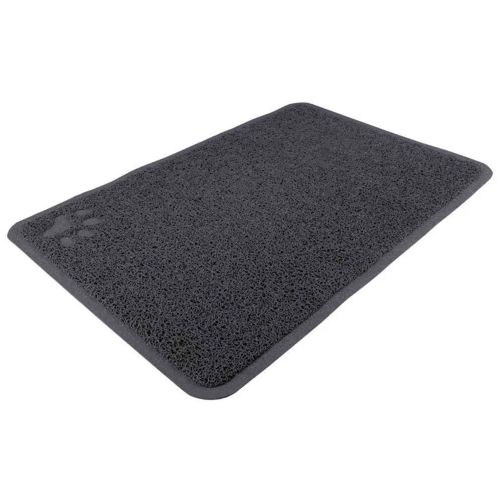 Tapete para WC em PVC - Trixie em Preto Fosco