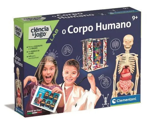 Tecido Sensorizado Lab O Corpo Humano - Clementoni