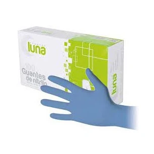Tecido Sensorizado Luvas de Nitrilo Luna 100x