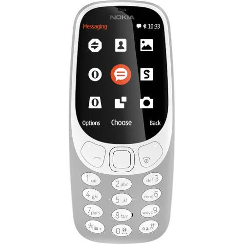 Tecido Sensorizado Telemóvel Nokia 3310 - Grey