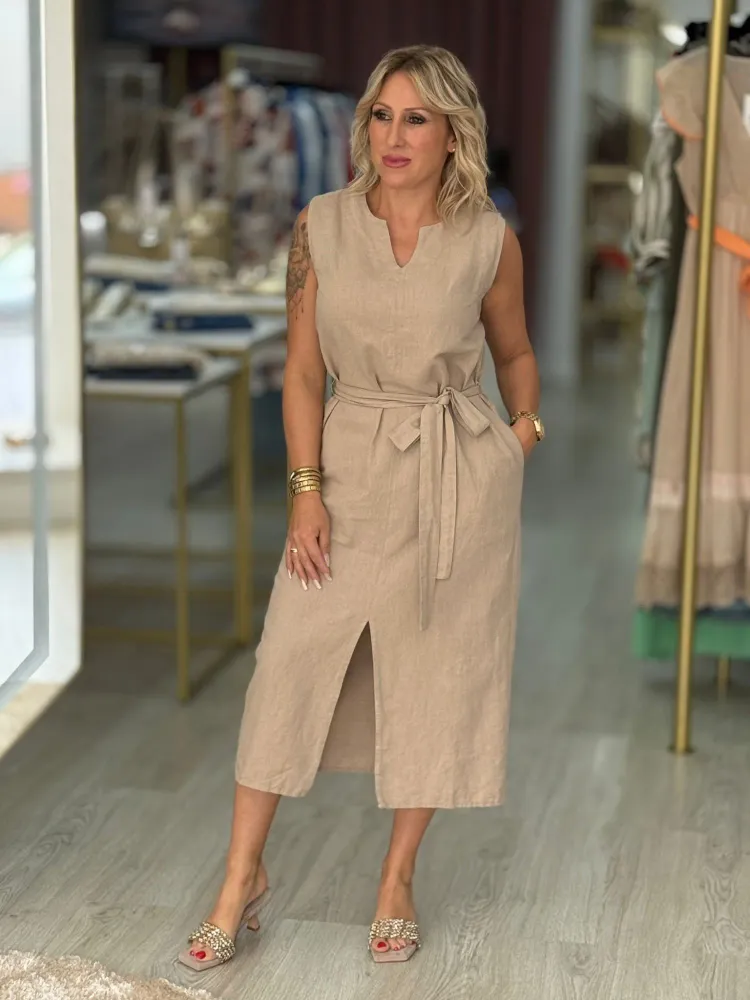 Tecido Sensorizado Vestido linho (+ cores)
