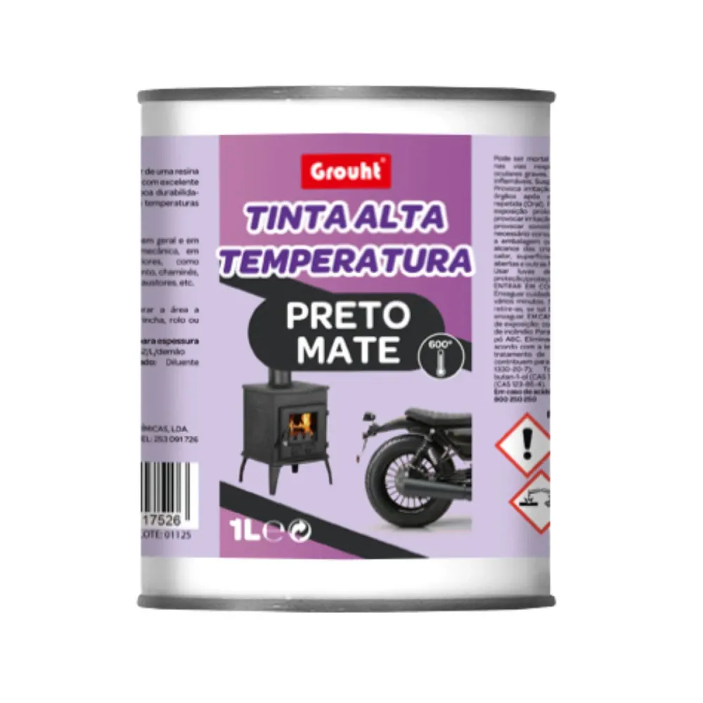 Tinta Alta Temperatura - Grouht com Bateria de 7 Dias