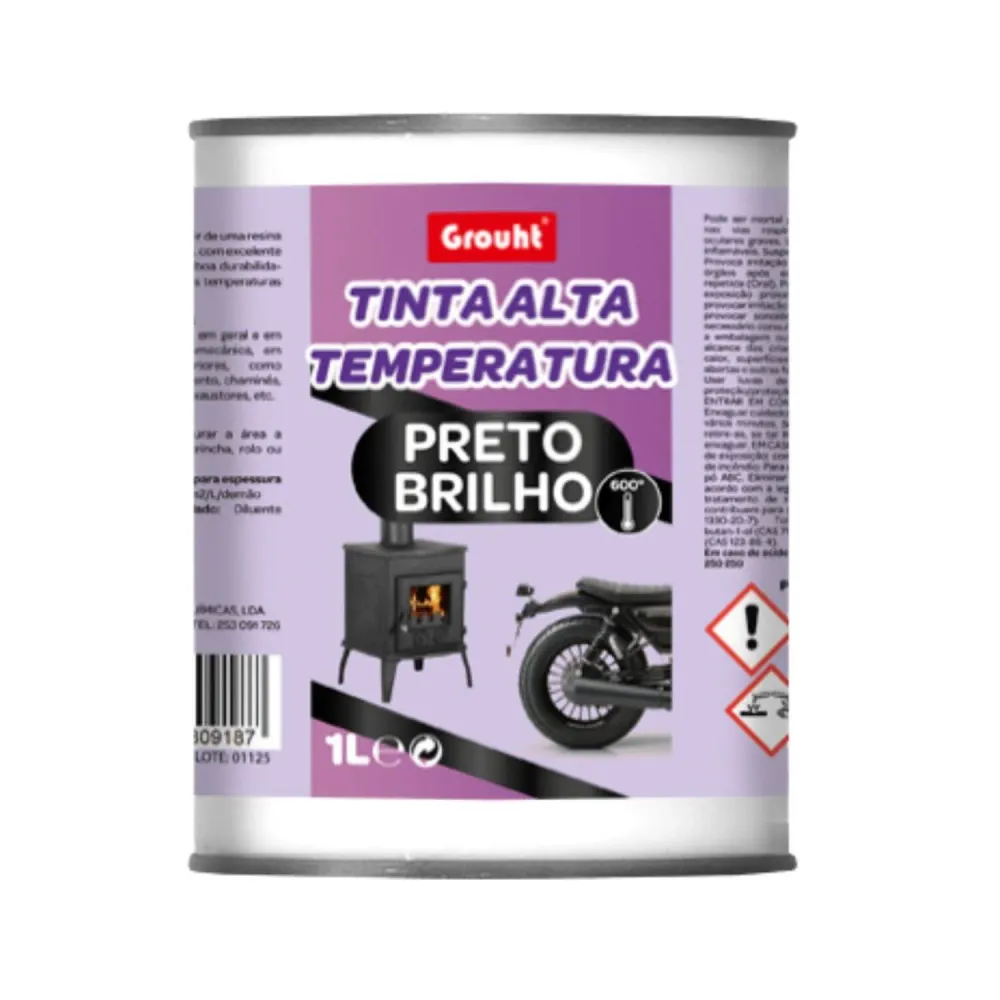 Tinta Alta Temperatura - Grouht com Bateria de 7 Dias