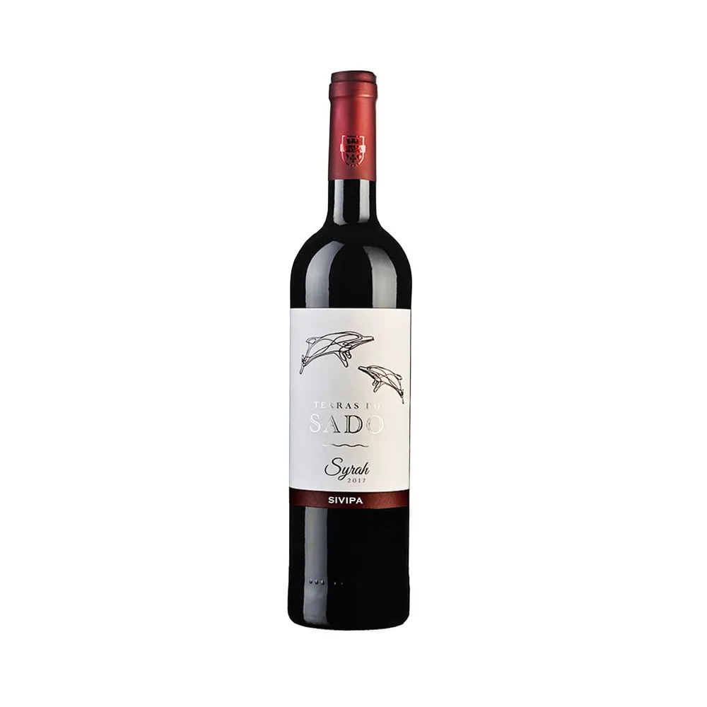 V. Tinto Terras do Sado Syrah 0.75L (Setúbal) com Bateria de Longa Duração