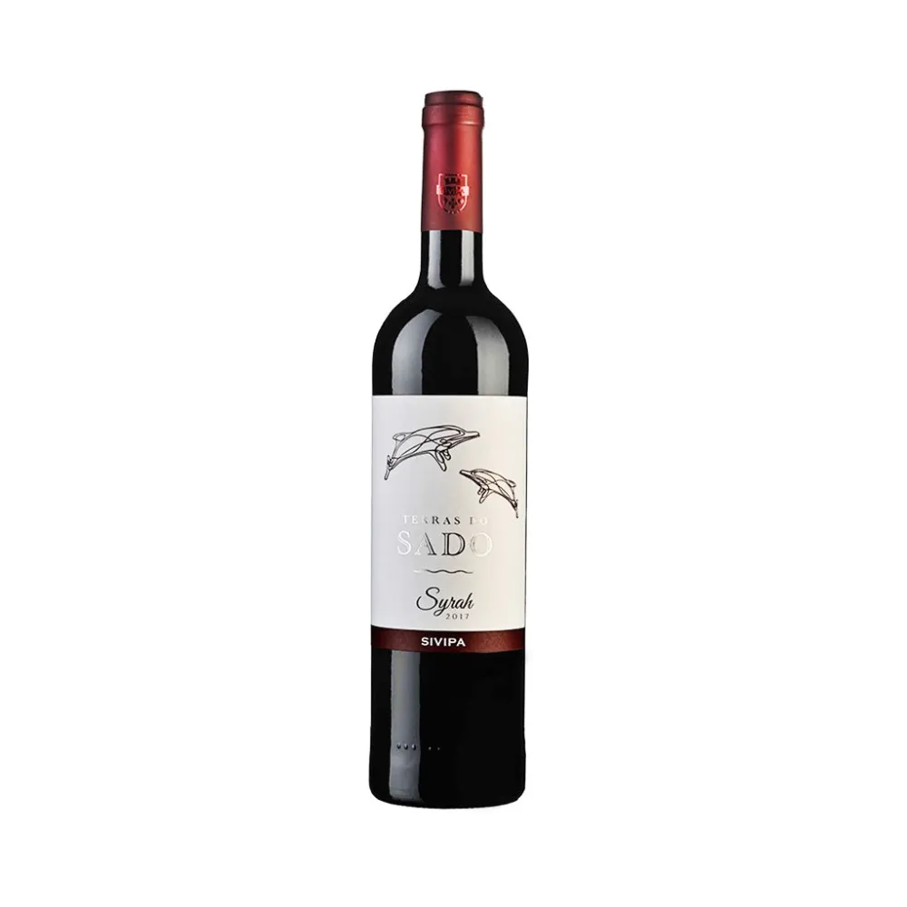 V. Tinto Terras do Sado Syrah 0.75L (Setúbal) com Bateria de Longa Duração