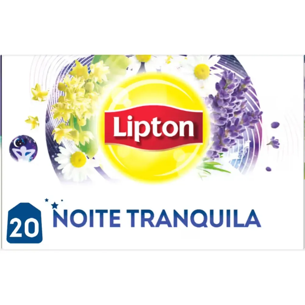 Tracker de Fitness Chá Noite Tranquila Lipton