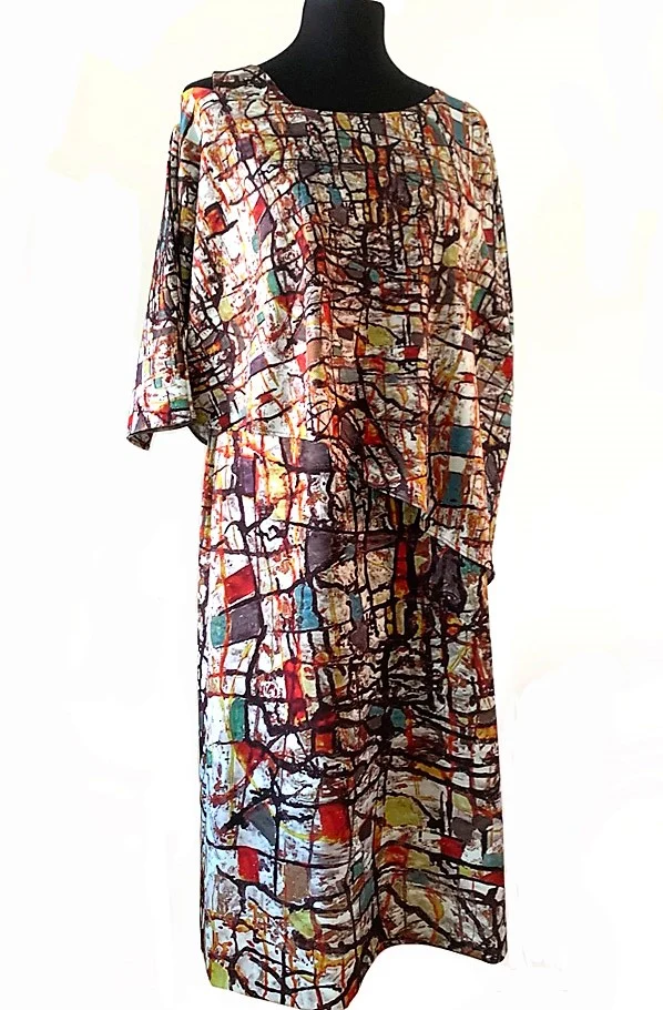 Vestido+Blusa Teias com Bateria de 7 Dias