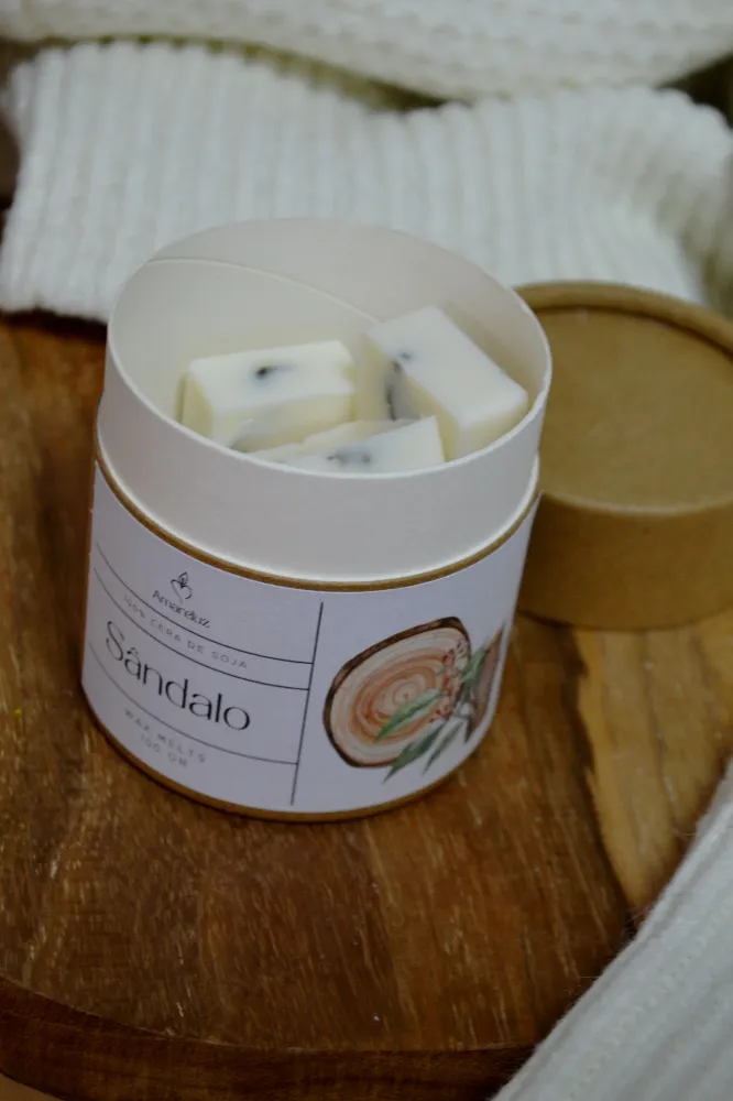 Wax Melts Sândalo | Resistente à Água |