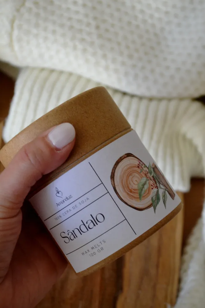 Wax Melts Sândalo | Resistente à Água |