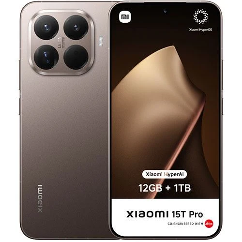 Xiaomi 15T Pro - 1TB - Mocha Âmbar
