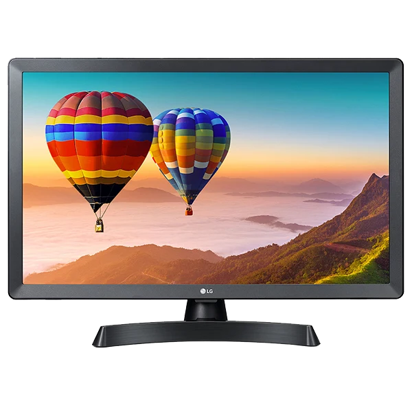 LG HD 24TQ510S-PZ TV 59,9 cm (23.6") Smart TV Wi-Fi Preto, Cinzen