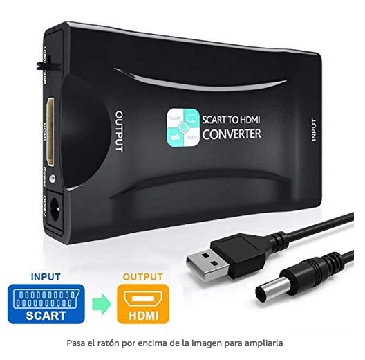 Convertidor euroconector hdmi BASEDJ