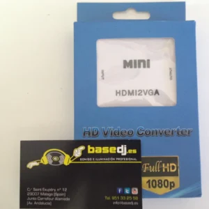 Convertidor Hdmi Vga BaseDJ