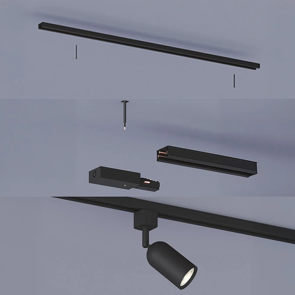 CONECTOR T EASYLINK, PRETO