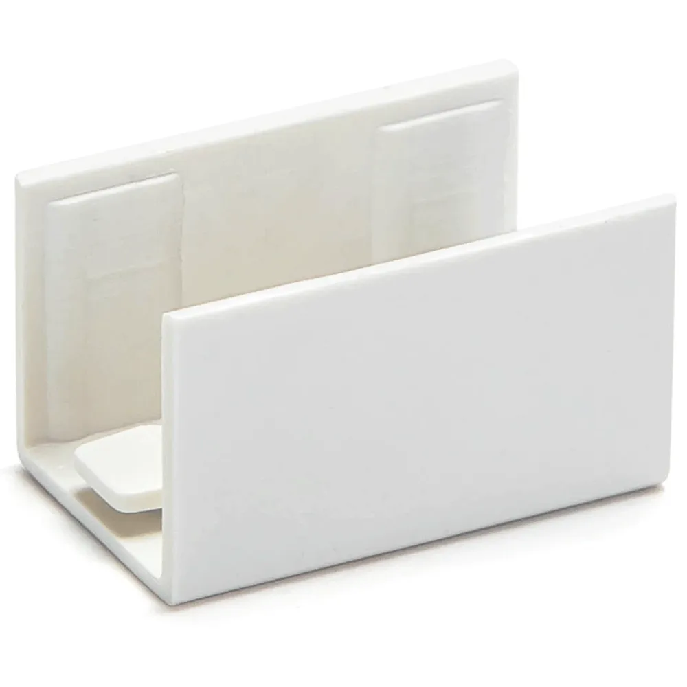 CONECTOR PVC EM FORMA QUADRADA BRANCO 16*16MM 4PCS