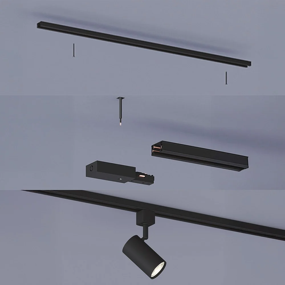 CONECTOR RETO EASYLINK, PRETO