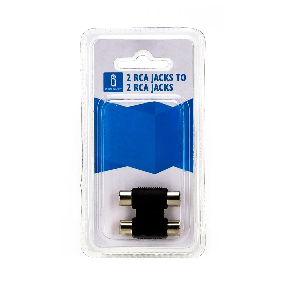 CONECTOR DE ÁUDIOVÍDEO 2 CONECTORES RCA PARA 2 CONECTORES RCA PRE