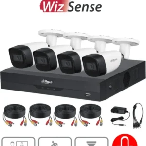 Kit de videovigilancia Dahua Technology DH-KIT/XVR5104HS-4KL-I3/4-HFW1500CMN--0280B-S2