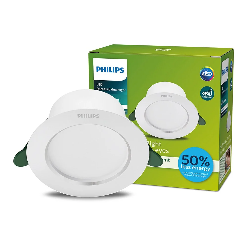 DOWNLIGHT LED DE EMBUTIR REDONDO, DIAMOND CUT, BRANCO, 2 W, 310 L