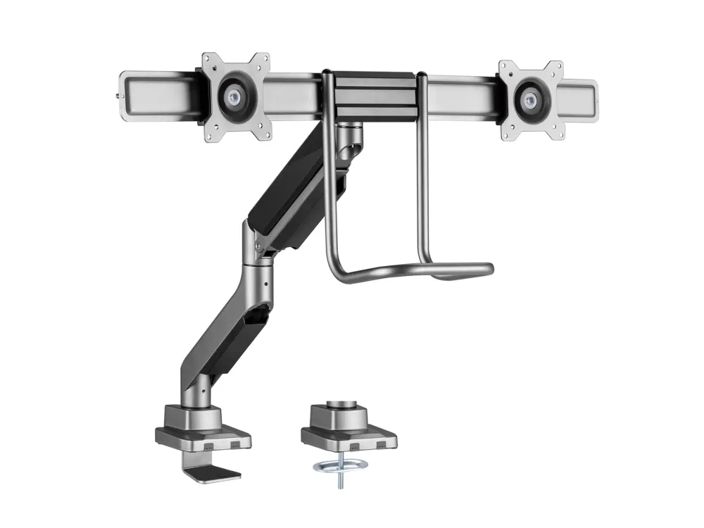 17 32 DUAL ONITOR DESK MNT BRA