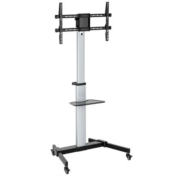 EWENT SUPORTEMOVEL CHAO TV 37-86" OU 50KGS 1XPRAT ALUMINIO