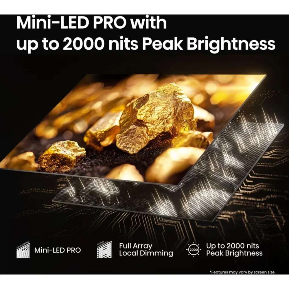 TV Hisense 100U7Q PRO | 100", Mini LED, 4K, 165Hz