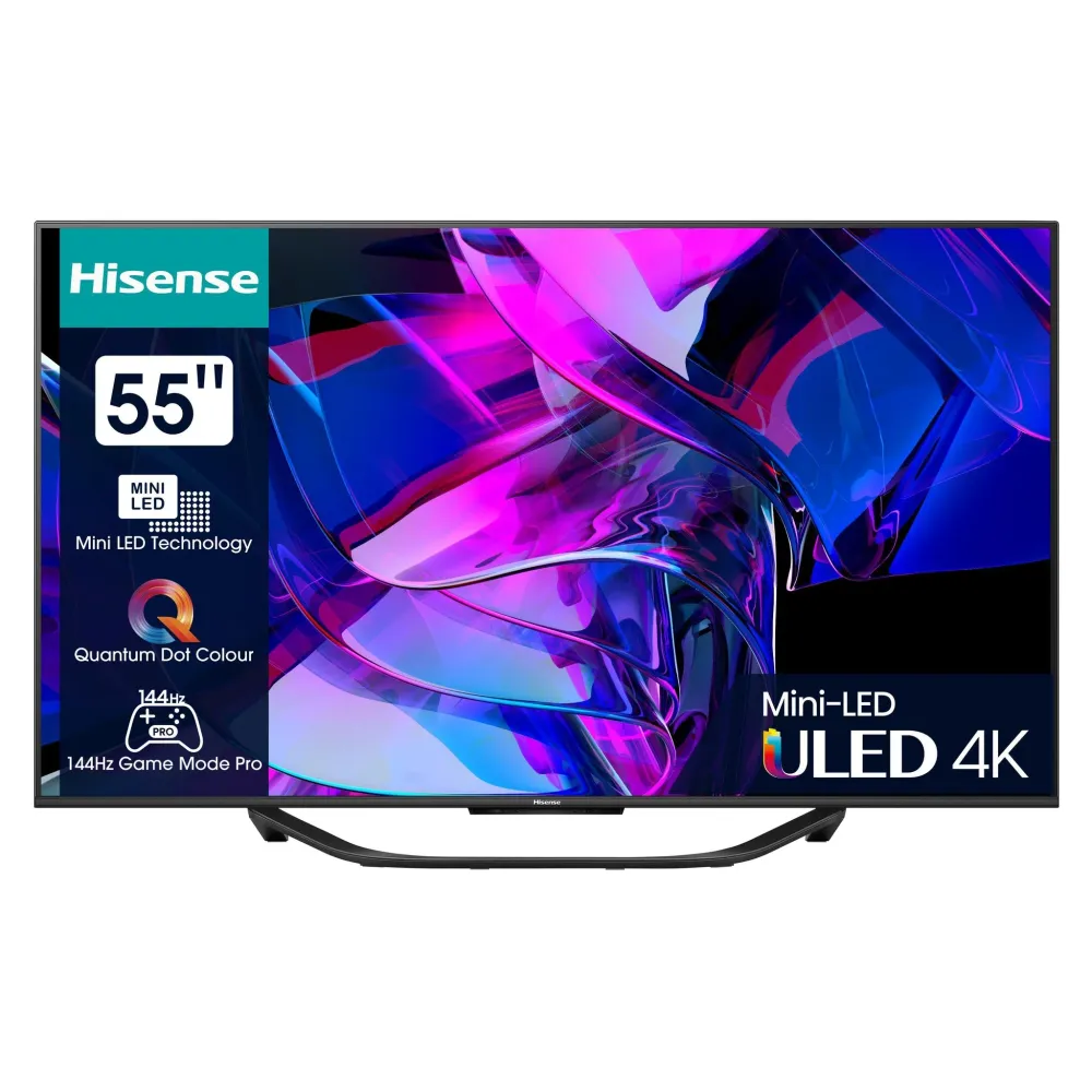 TV Hisense 55U7KQ | 55", Ultra HD, Mini LED