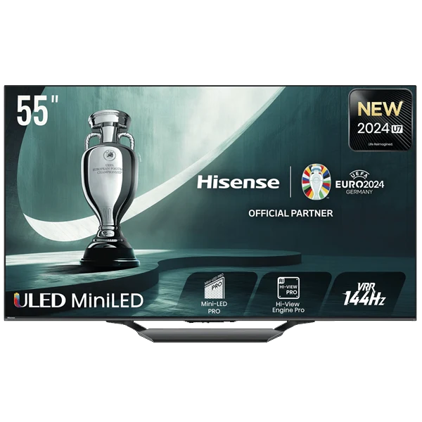 TV Hisense 55U7NQ | 55", Mini LED, 4K, 120Hz