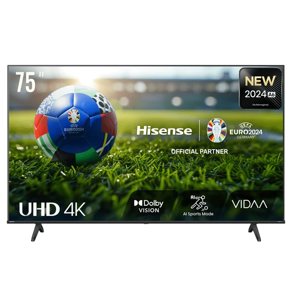 TV Hisense 75A6N | 75", 4K UHD, Smart TV, HDR10+