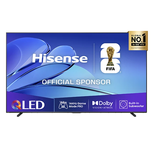 TV HISENSE 98" 98E7Q UHD QLED SMART TV DOLBYATMOS