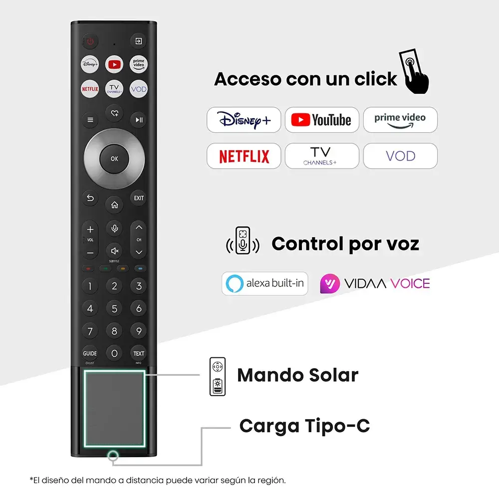 TV Hisense U7Q Pro 55" | 55", Mini LED, 4K, VIDAA
