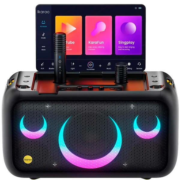 IKARAO COLUNA KARAOKE BREAK X1 TOUCHSCREEN 13.3" 2MICRO SFIO 800
