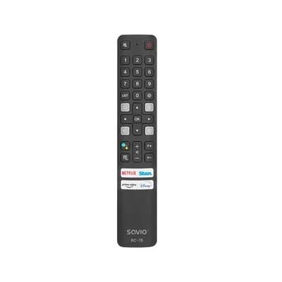 MANDO TV SAVIO RC-15 REEMPLAZO TCL SMART TV