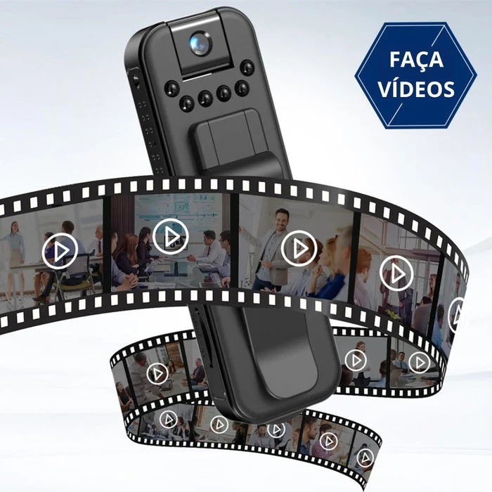 Mini Câmera Gravadora 1080p Full HD