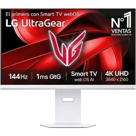 MONITOR GAMING LG ULTRAGEAR 32G810SA-W 32" 4K MULTIMEDIA 1MS 144H