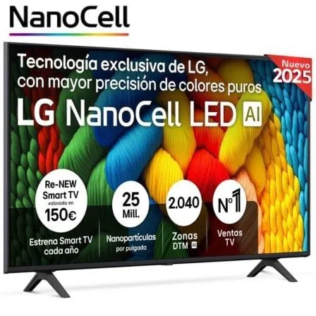 TV 55 NANO LG 55NANO80A6B