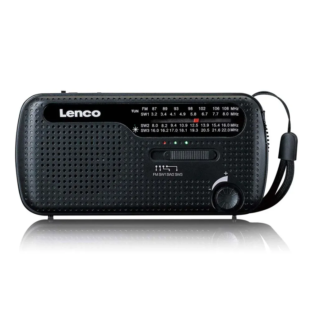 NEDIS RADIO PORTATIL C/ LANTERNA EMERGENCIA E BATERIA