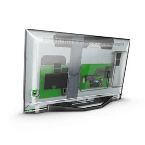 Philips 24HFL3014P/12 TV 61 cm (24") HD Preto, Transparente