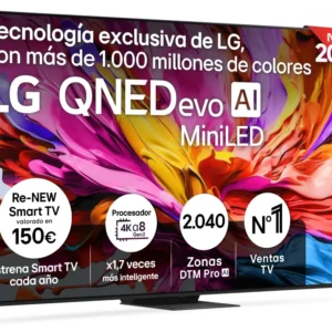 LG - QNED MINILED AI SMARTTV 4K 100QNED86A6.AEU